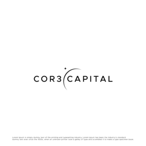 Cor3 Capital | Design de Logo par Potatow