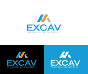 Excav SA / L'excavation par aspiration | Design de Logo par makerlogoz