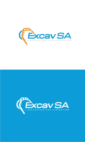 Excav SA / L'excavation par aspiration | Design de Logo par iamrady
