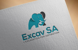 Excav SA / L'excavation par aspiration | Logo Design by sekanul