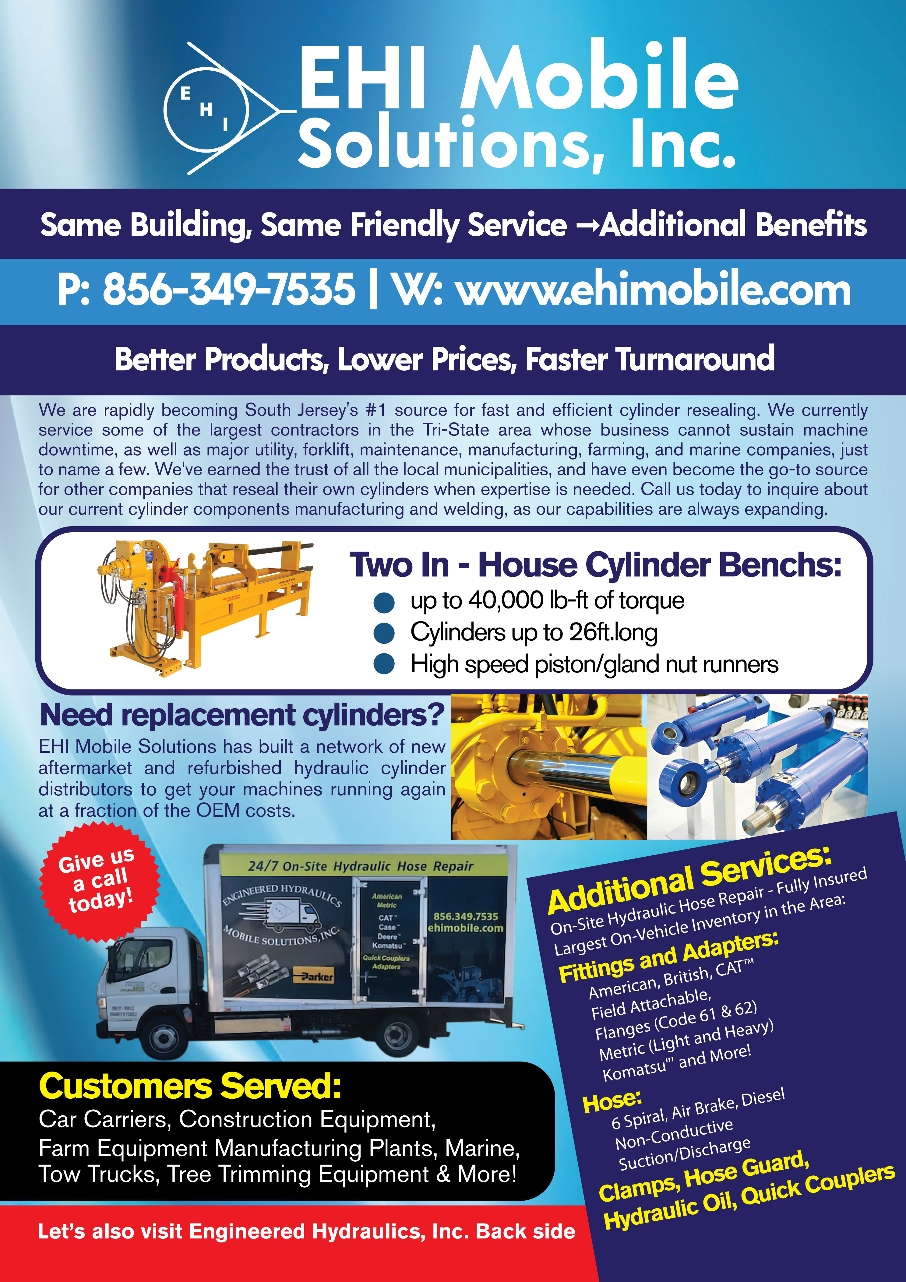 Flyer Design by Impressive Solutions for EHI Mobile Solutions, Inc. | Design #26321777