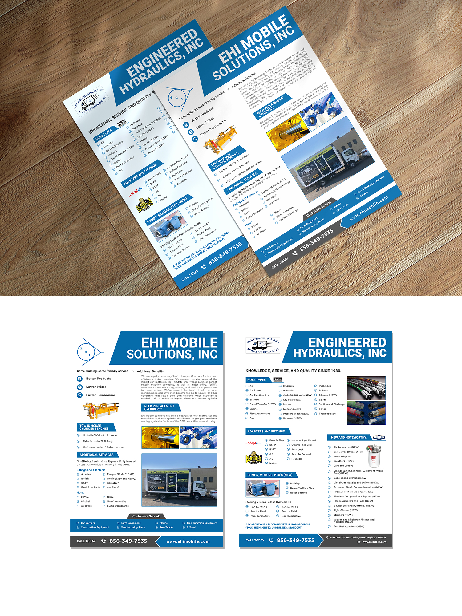 Flyer Design by debdesign for EHI Mobile Solutions, Inc. | Design #26317348