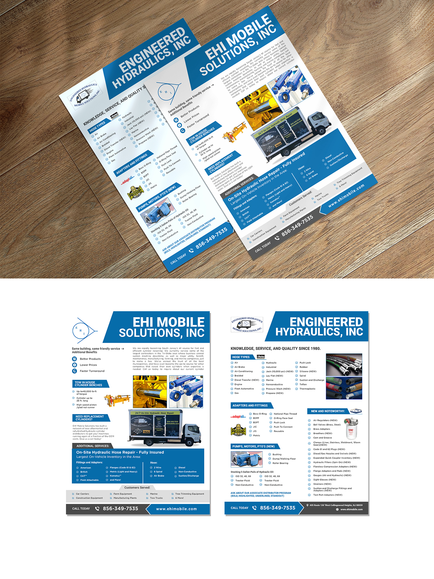 Flyer Design by debdesign for EHI Mobile Solutions, Inc. | Design #26320403