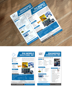 Flyer Design by debdesign for EHI Mobile Solutions, Inc. | Design: #26320403