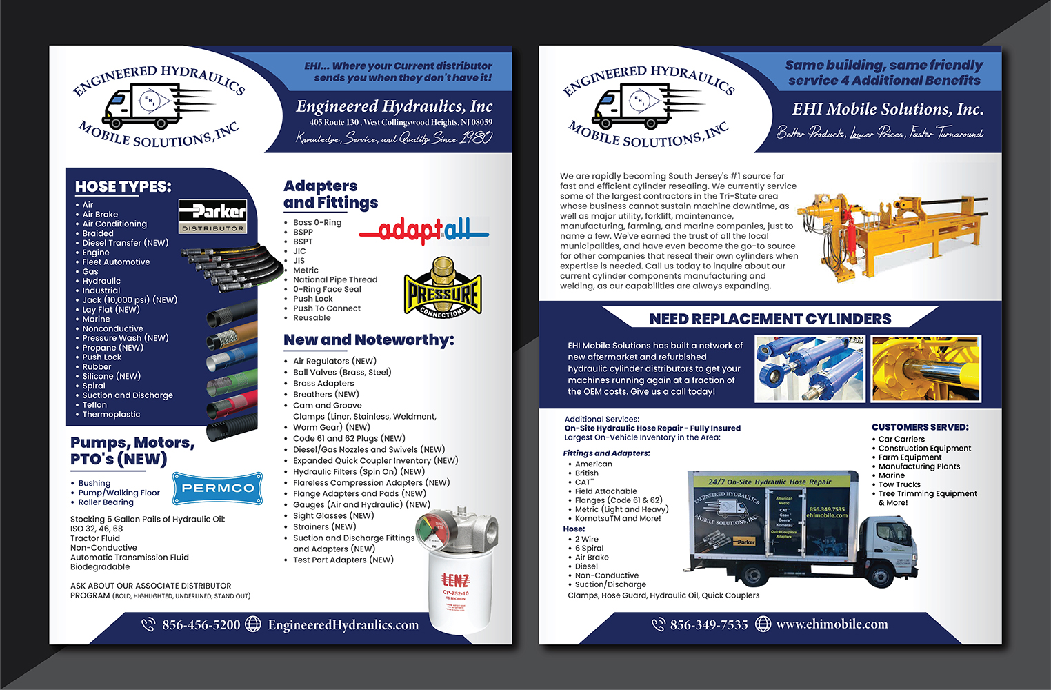 Flyer Design by Deziners Zone for EHI Mobile Solutions, Inc. | Design #26316252