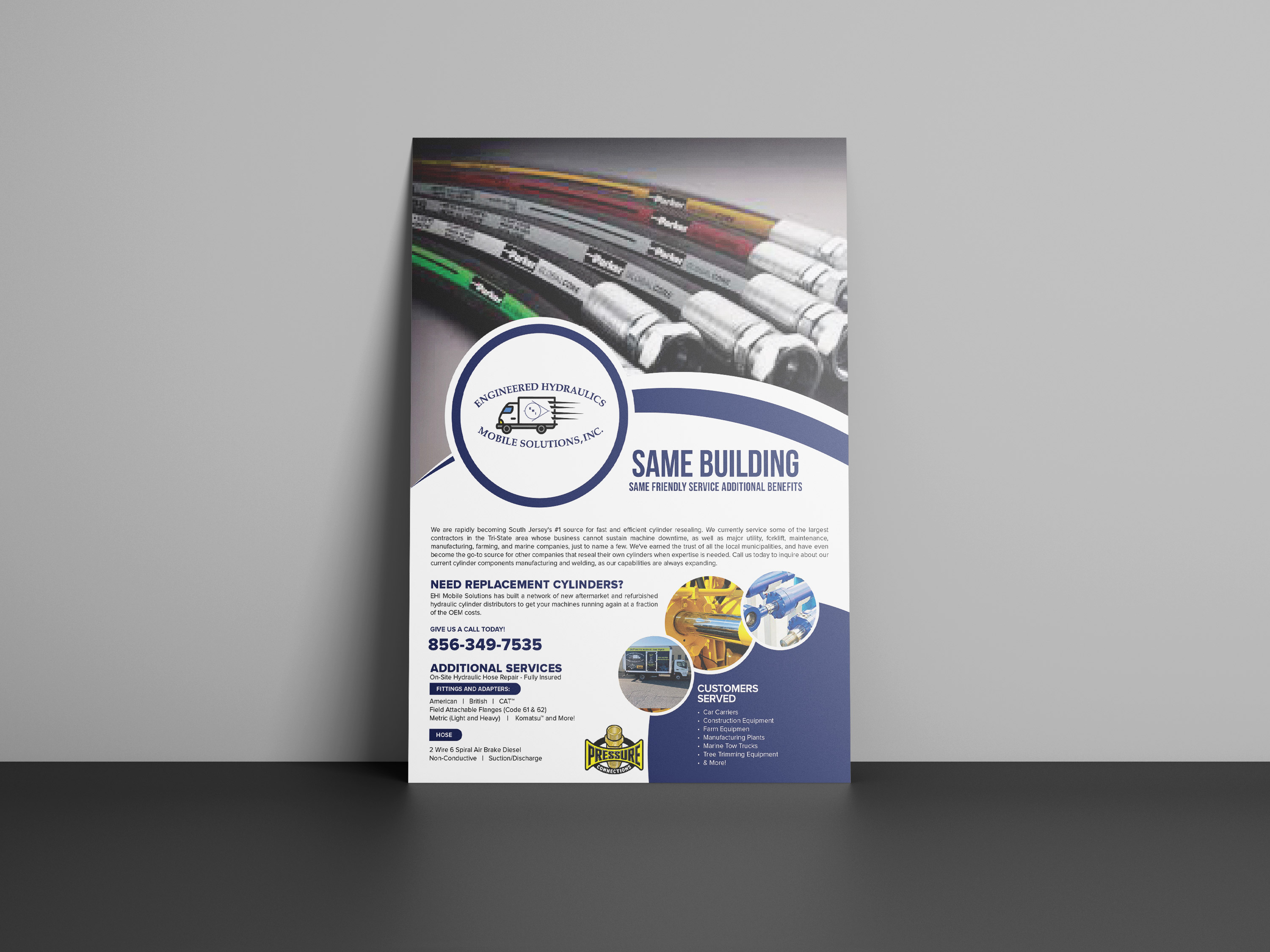 Flyer Design by Deziners Zone for EHI Mobile Solutions, Inc. | Design #26321017