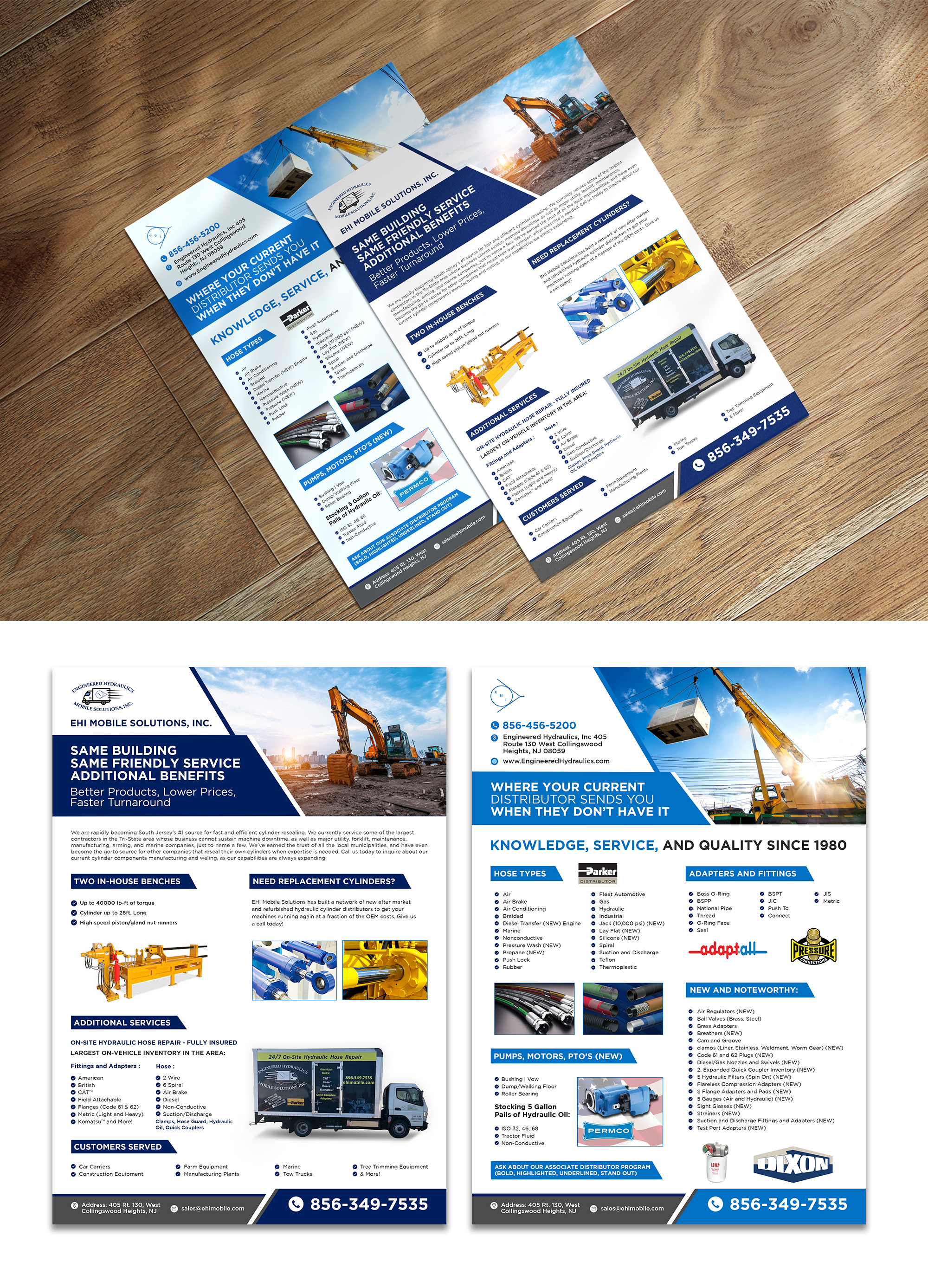 Flyer Design by ZeneFashions for EHI Mobile Solutions, Inc. | Design: #26320629