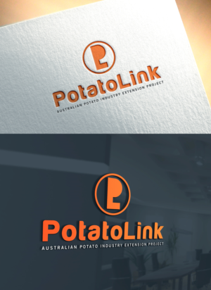 PotatoLink (with tagline) | Logo Design by Art Lancer