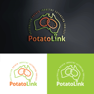 PotatoLink (with tagline) | Logo Design by ACK Design
