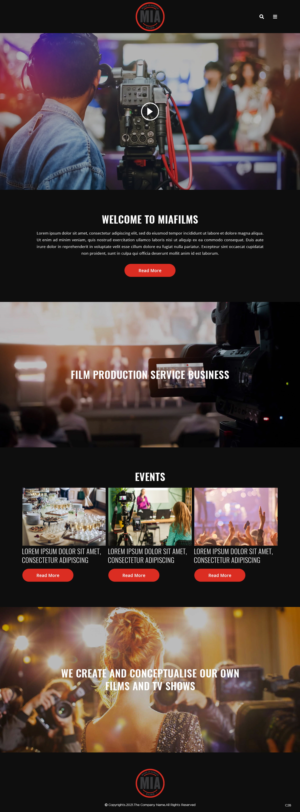 Web Design by pb for Made in Africa Films | Design: #26317752