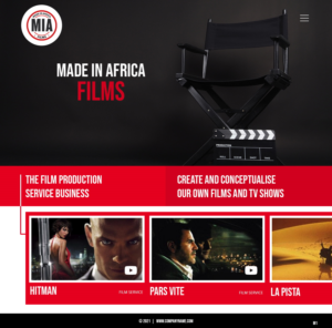Web Design by pb for Made in Africa Films | Design: #26317756