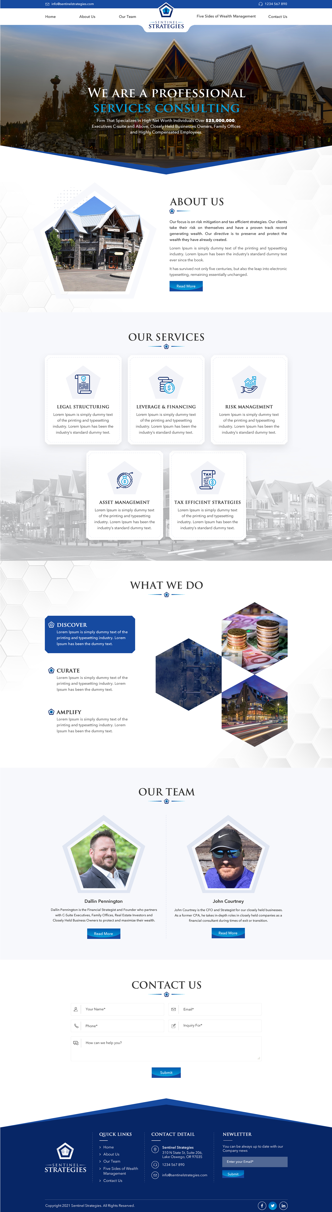 Diseño Web por Sbss para Sentinel Way | Diseño #26329203