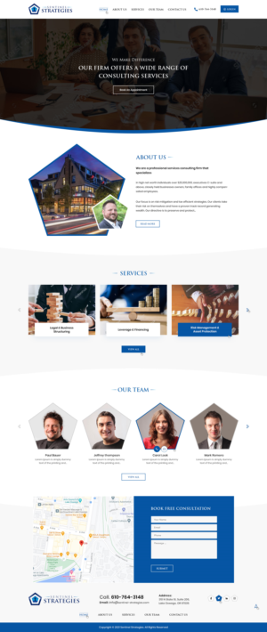 Diseño Web por Ved Web Services para Sentinel Way | Diseño #26321733
