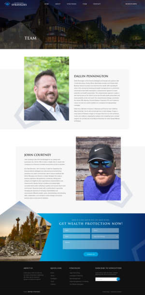 Web Design by SAC-D for Sentinel Way | Design: #26329139