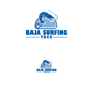 Name of the Food truck is "BAJA SURFING TACO" | Logo-Design von Graphic Bricks