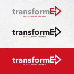 transformED     cultural, digital, equitable | Logo Design by simple mind