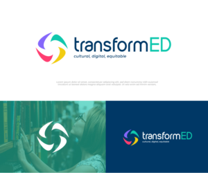 transformED     cultural, digital, equitable | Logo Design by Ng V Duc