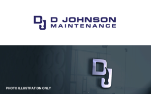 D Johnson Maintenance | Logo Design by MT