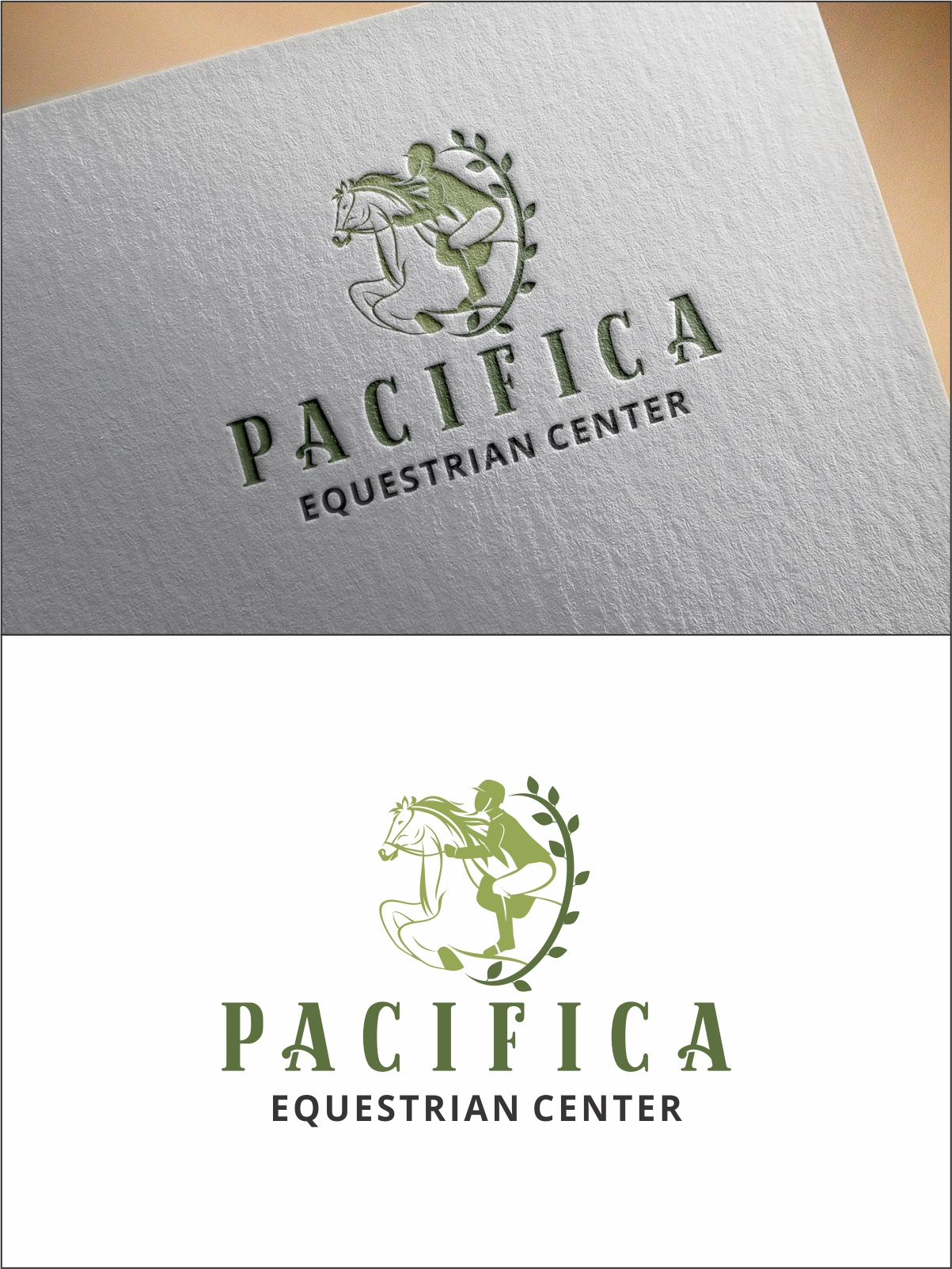 Logo Design by Robert Macwan for Pacifica Equestrian Center | Design #26476927
