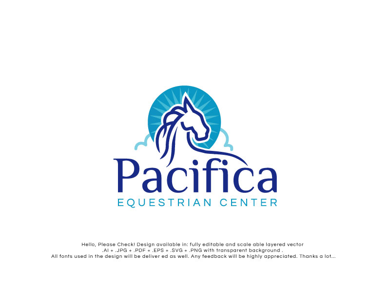Logo Design by Pro_DesignMaster for Pacifica Equestrian Center | Design #26328745
