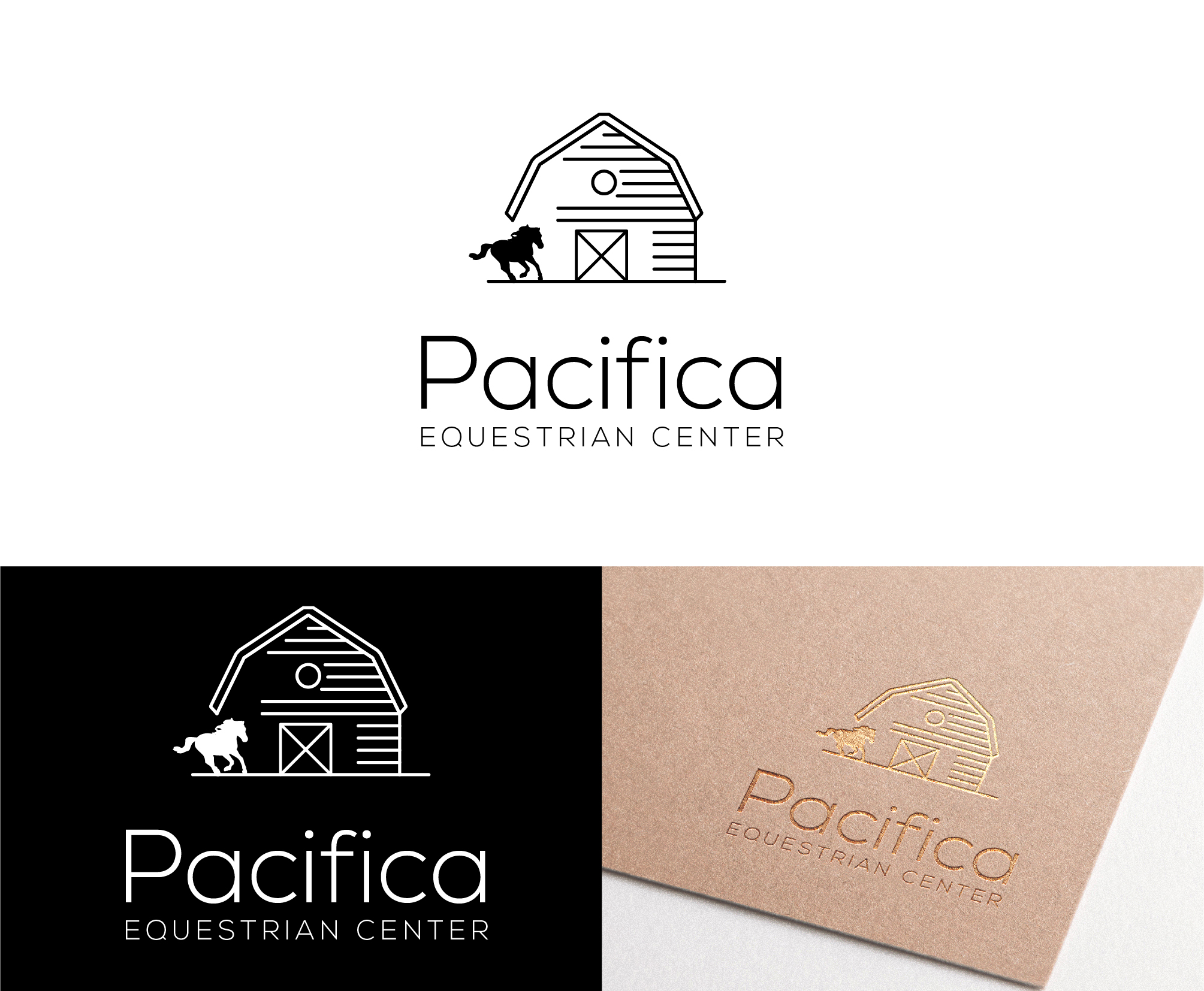 Logo Design by ileanalp for Pacifica Equestrian Center | Design #26470007