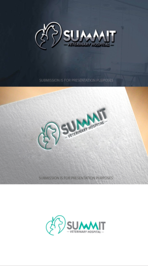 Summit Veterinary Hospital. | Logo Design by graphicevolution