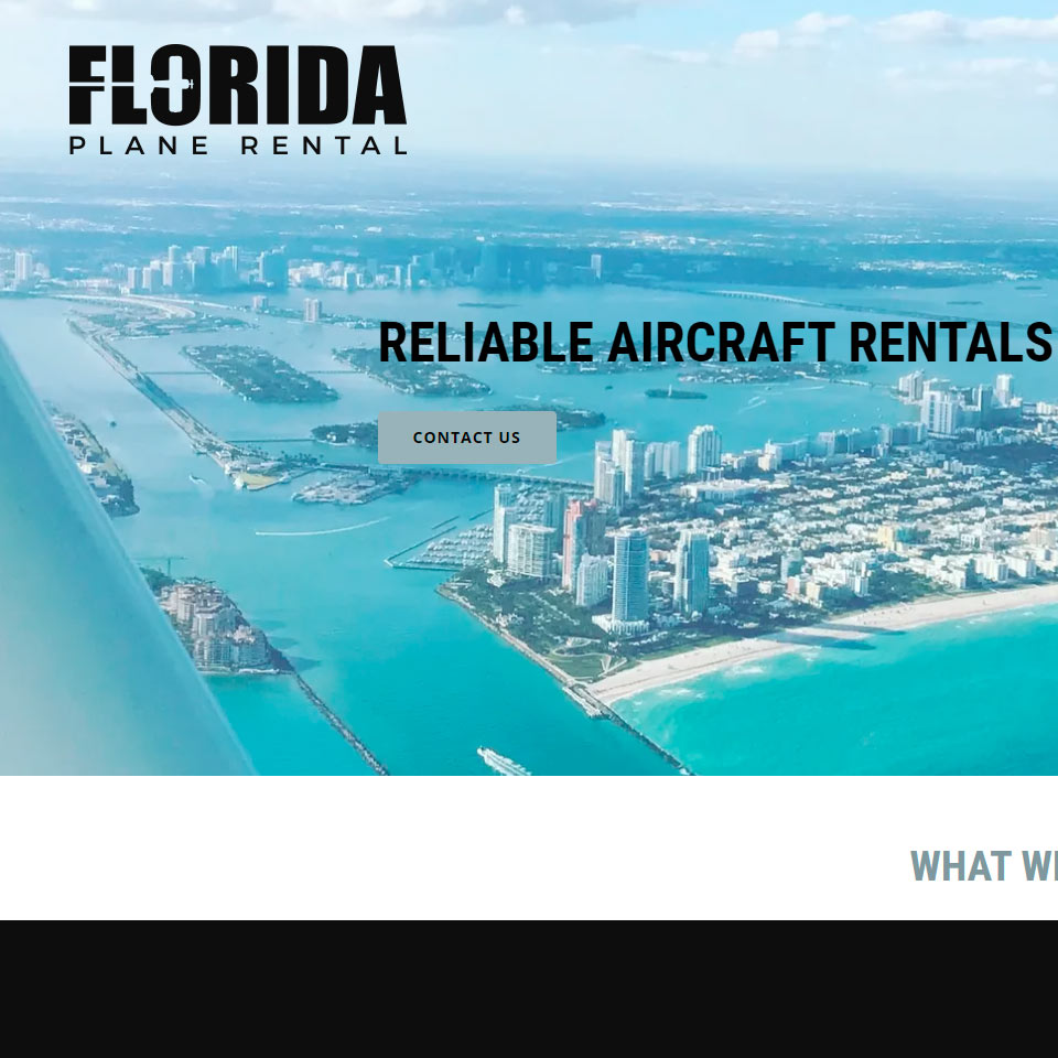 Logo Design by madeli for florida plane rental | Design #26324717
