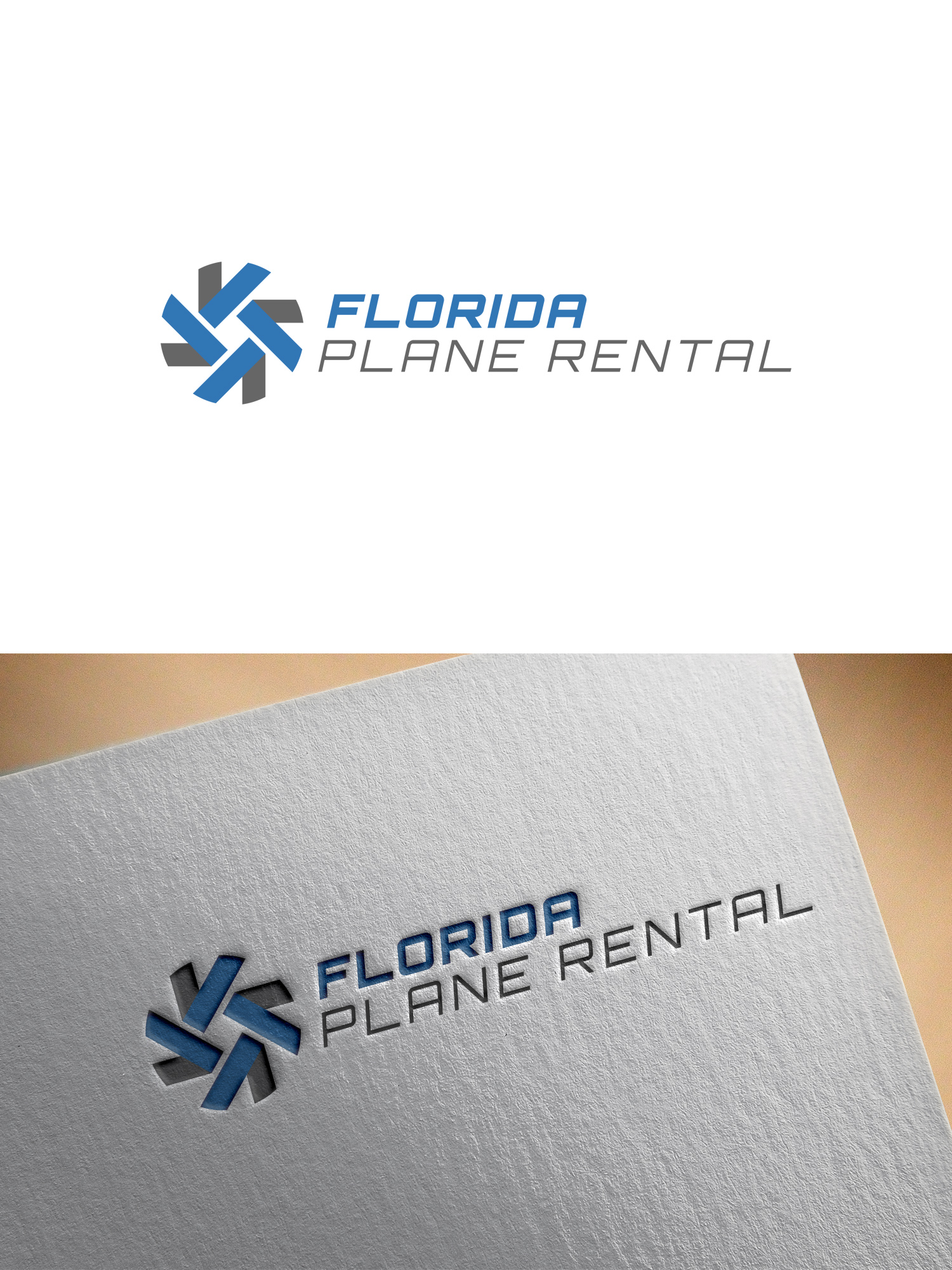 Logo Design by Arun 25 for florida plane rental | Design #26315996