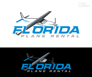Logo Design by Dot Design 3 for florida plane rental | Design: #26331653
