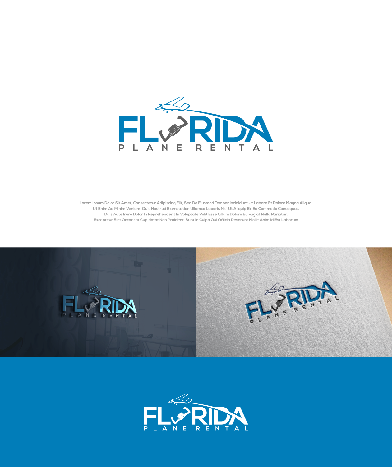 Design de Logo par Aditya.DwiRama pour florida plane rental | Design #26323120