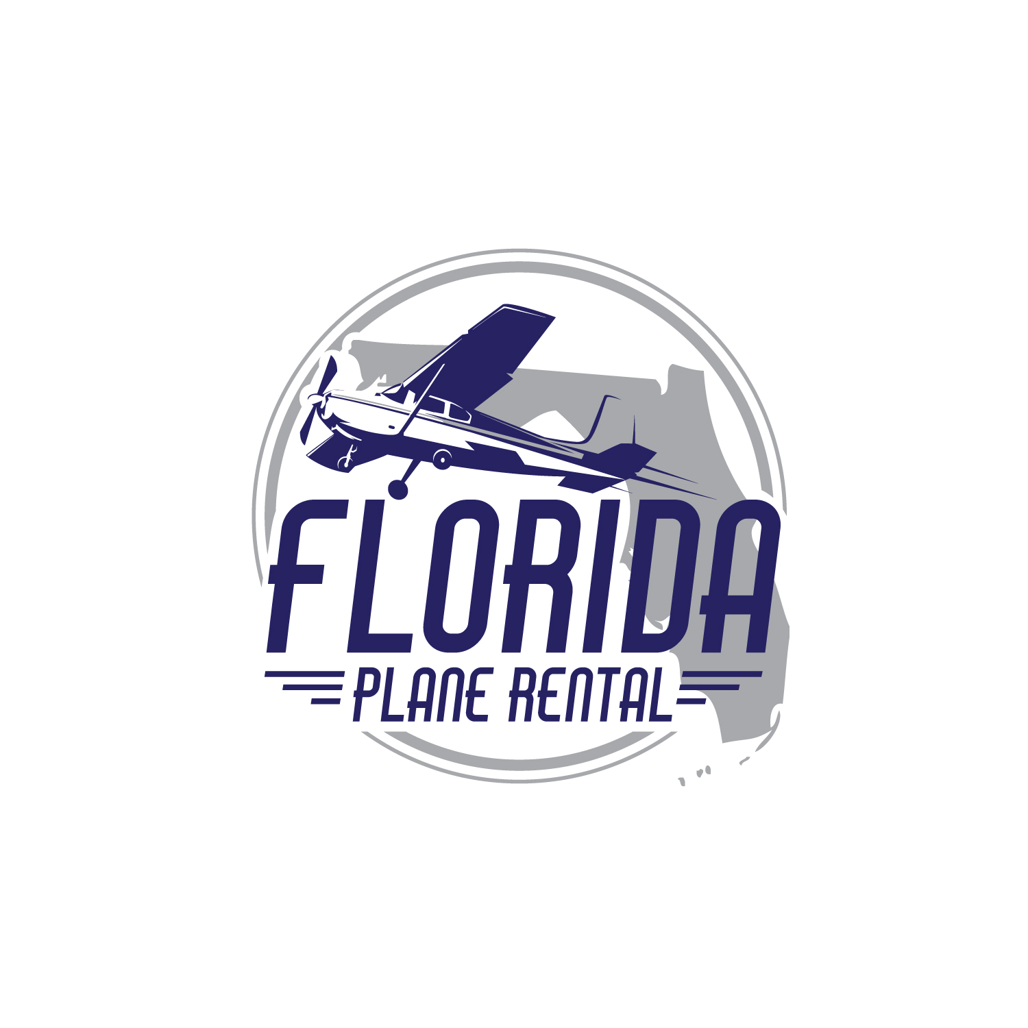 Logo Design by geni for florida plane rental | Design #26315604