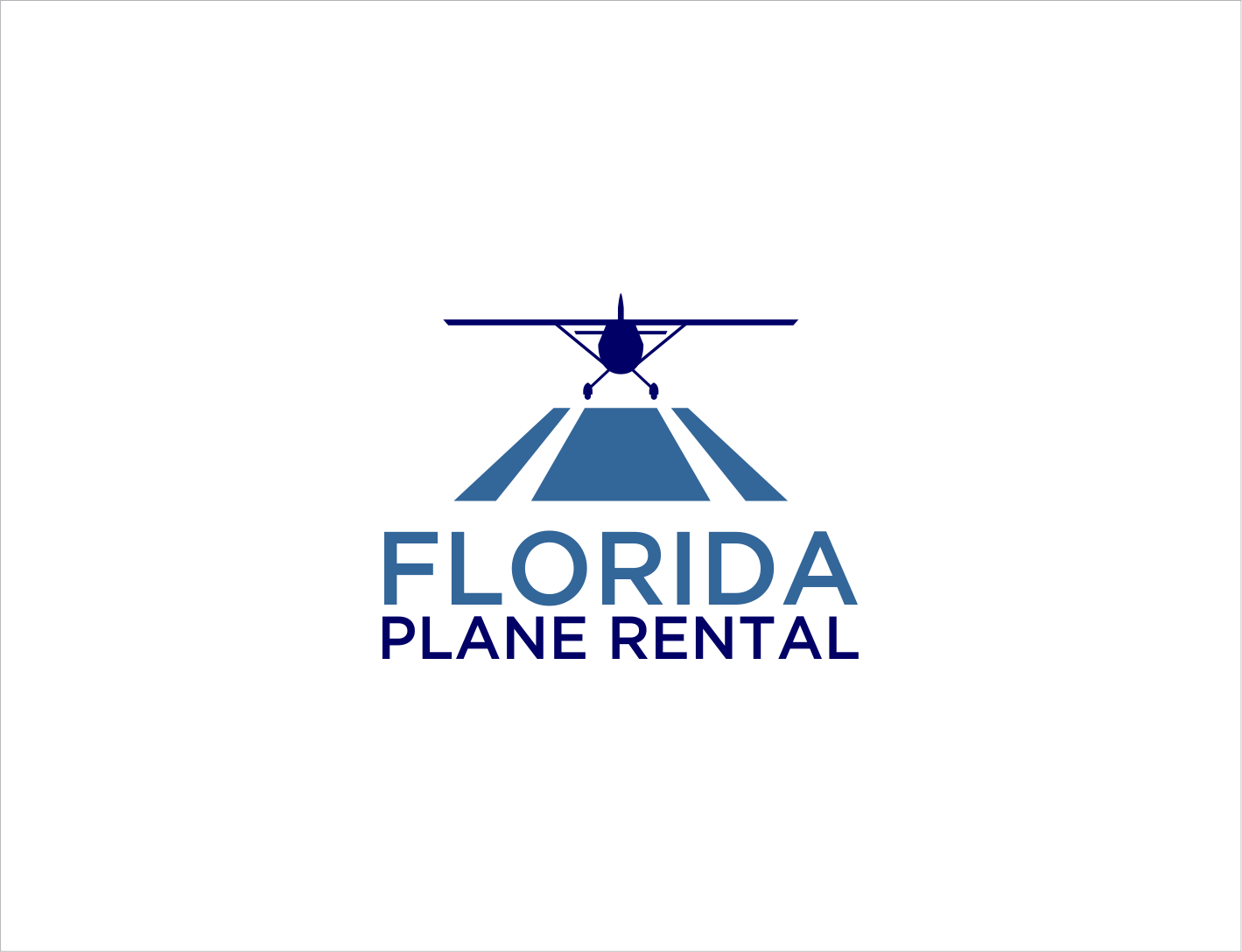 Logo Design by BNdesigner for florida plane rental | Design #26329726