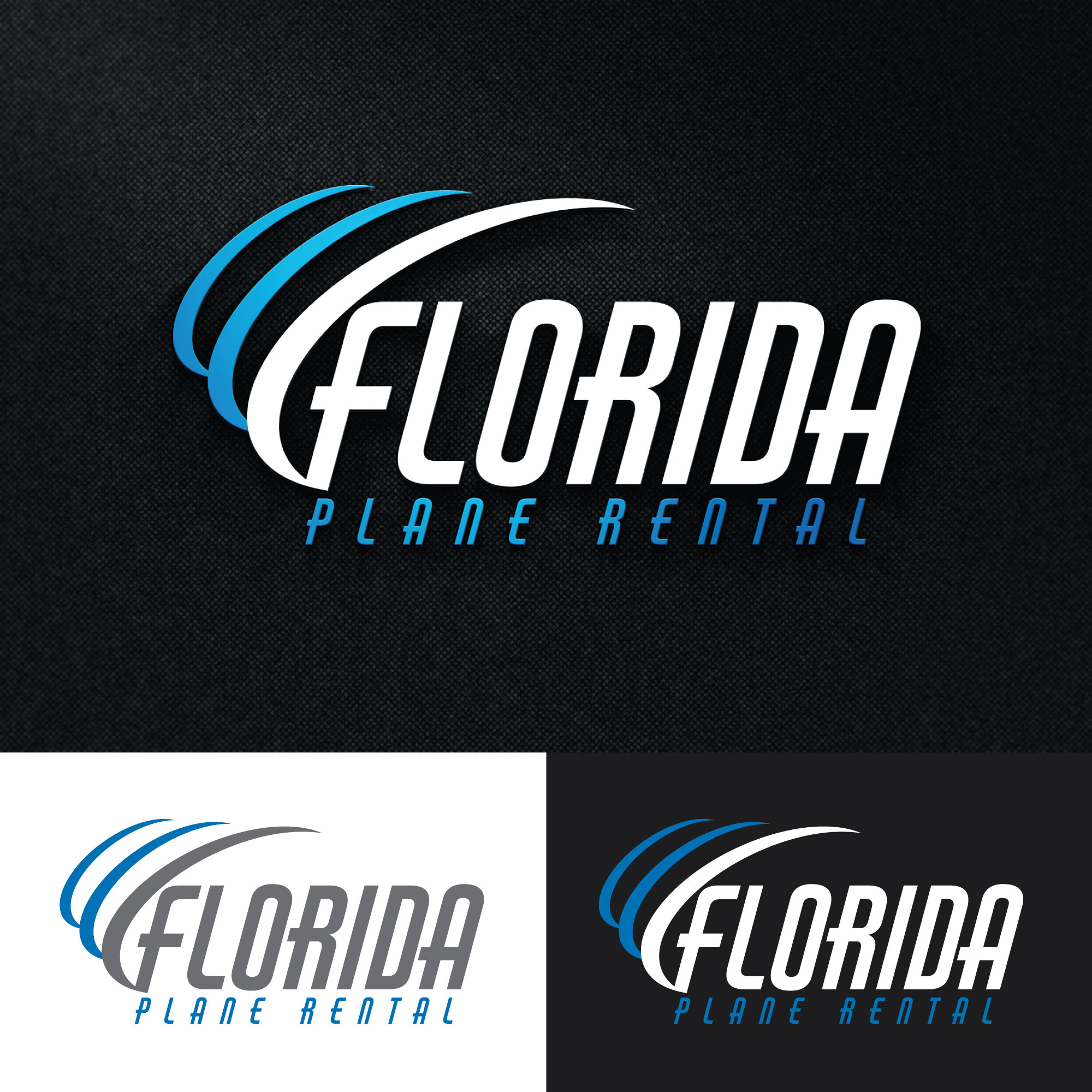 Logo Design by u2square for florida plane rental | Design #26318750