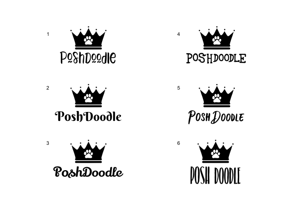 Logo Design by Amduat Design for Posh Doodle | Design #26333396