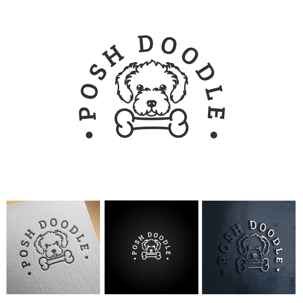 Logo Design by michellefrances for Posh Doodle | Design #26341300