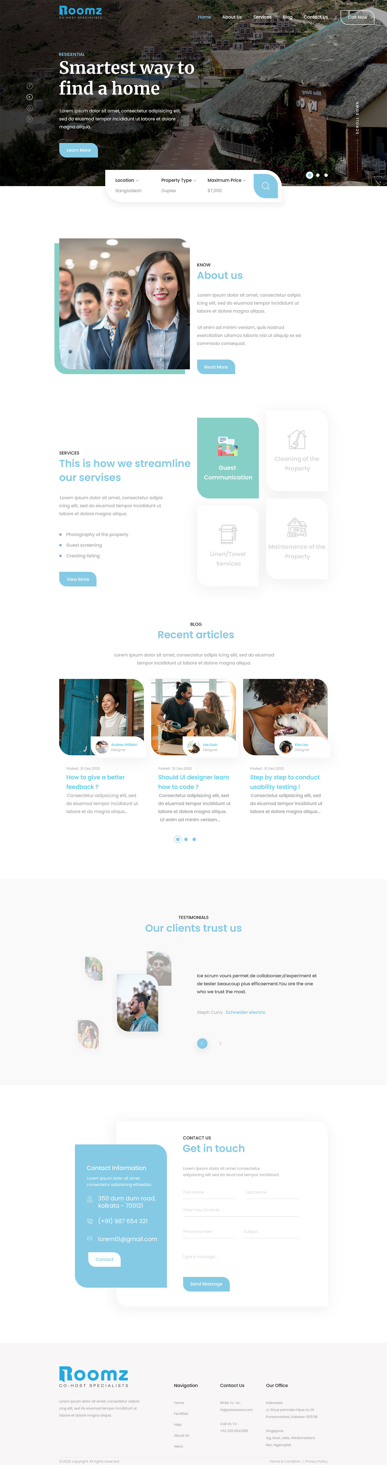 Web Design by Webvalley99 for this project | Design #26330600