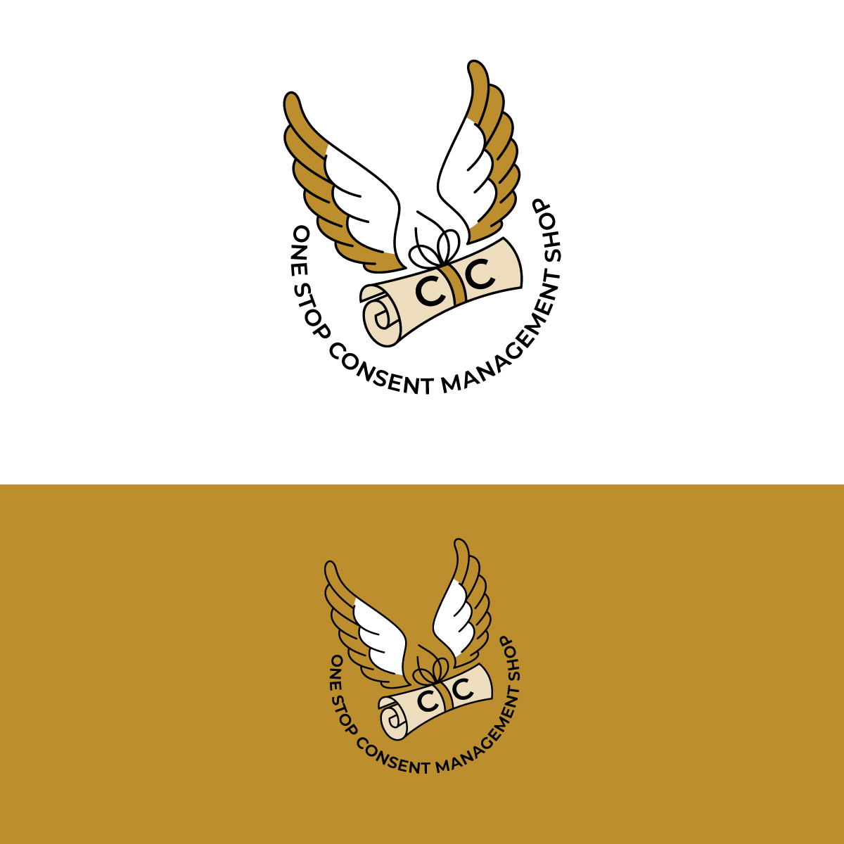 Logo Design by Graphic Bricks for Consent Courier | Design #26316605