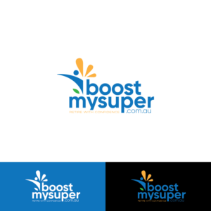 boostmysuper.com.au | Logo Design by Magic of Art