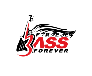 FREE BASS FOREVER | Logo Design by blue eye