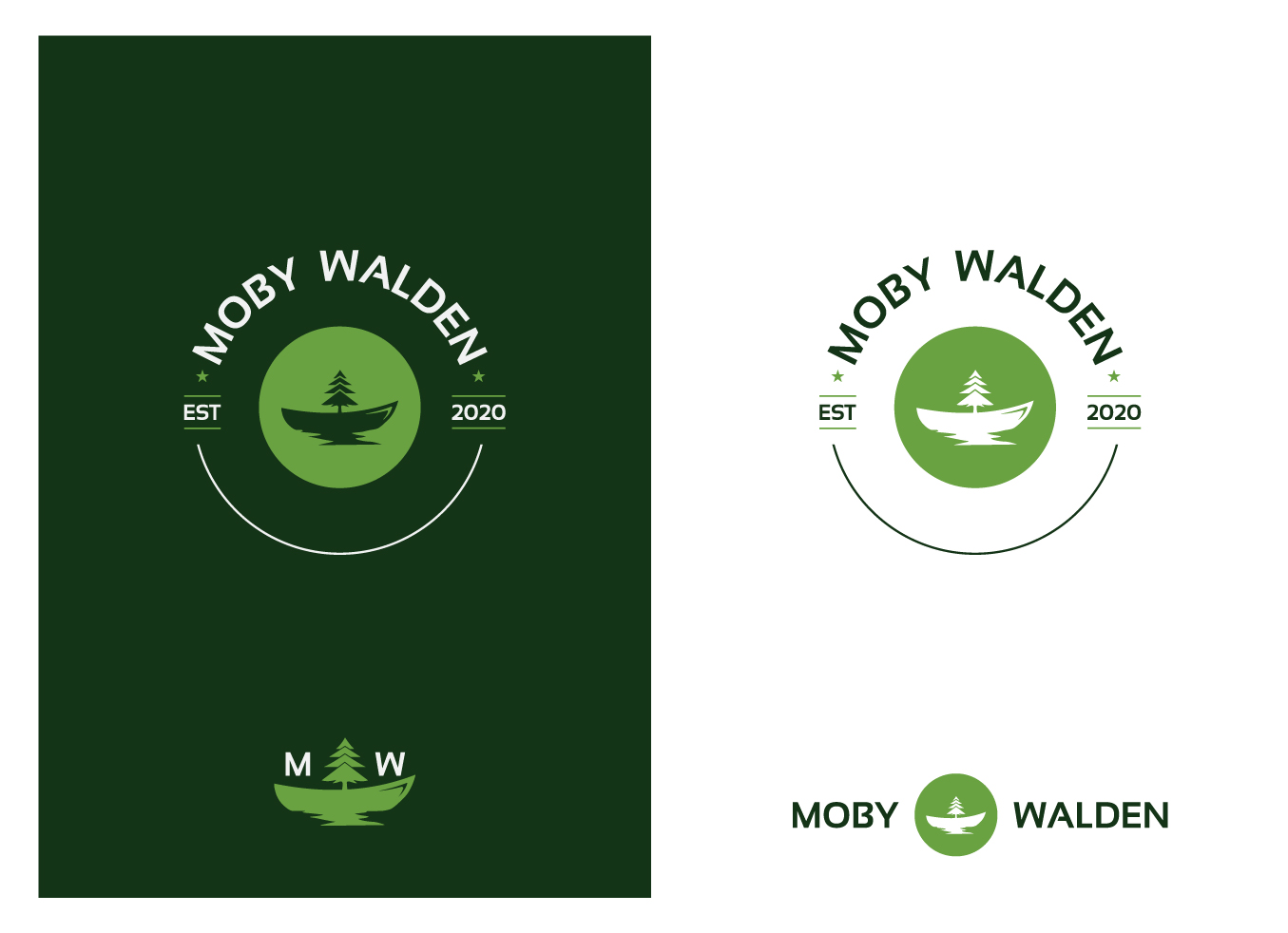 Logo Design by Mime Artworks for Moby Walden | Design #26354902