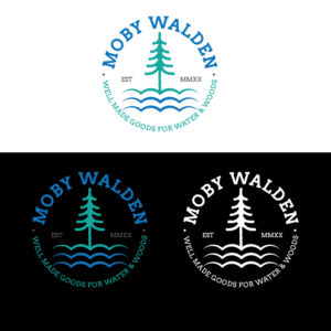 1. Moby Walden or MOBY WALDEN tbd.  2. consider to adding Est. 2020 in small | Logo Design by Finley Johnson