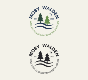 1. Moby Walden or MOBY WALDEN tbd.  2. consider to adding Est. 2020 in small | Logo Design by Ana 15