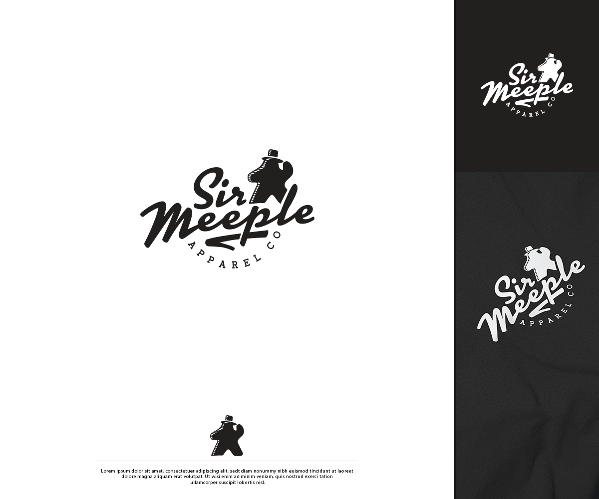 Logo Design by GBDESIGN for Sir Meeple | Design #26320066