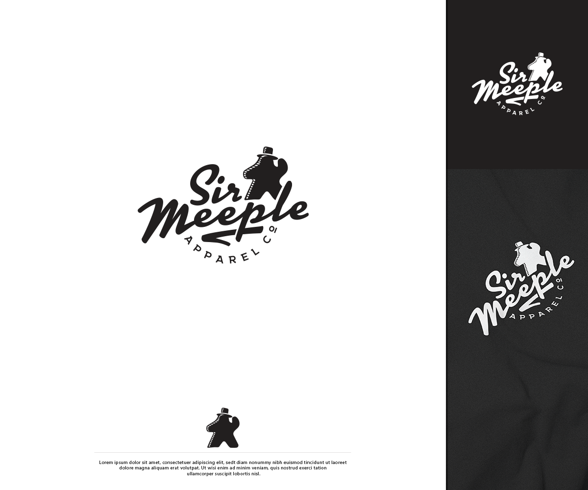 Logo Design by GBDESIGN for Sir Meeple | Design: #26320170