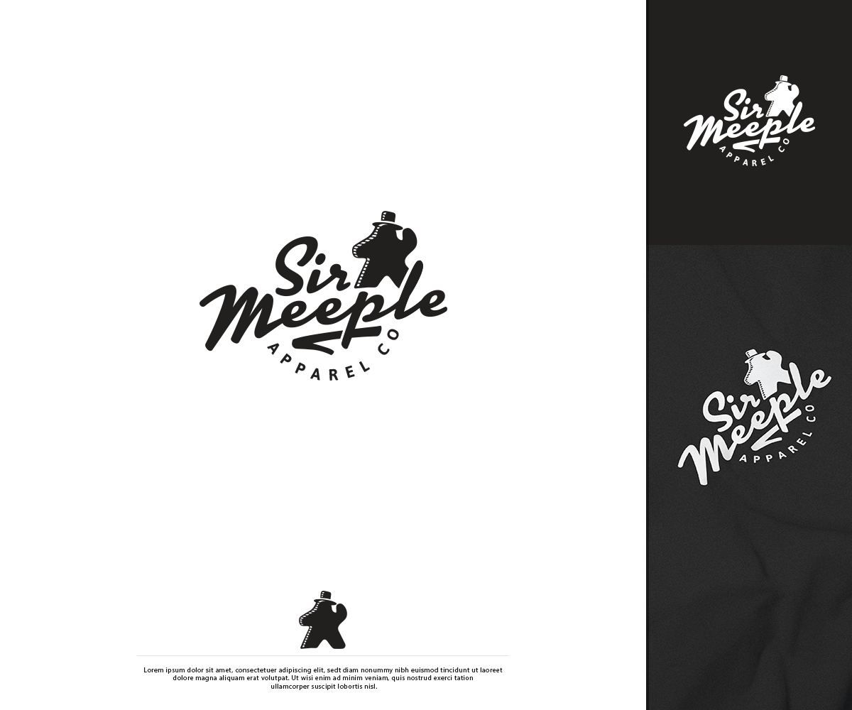Logo Design by GBDESIGN for Sir Meeple | Design #26320177