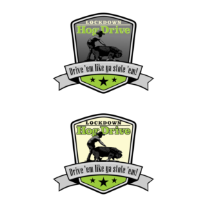 Lockdown Hog Drive         Drive 'em like ya stole 'em! | Design de Logo par luckdesign