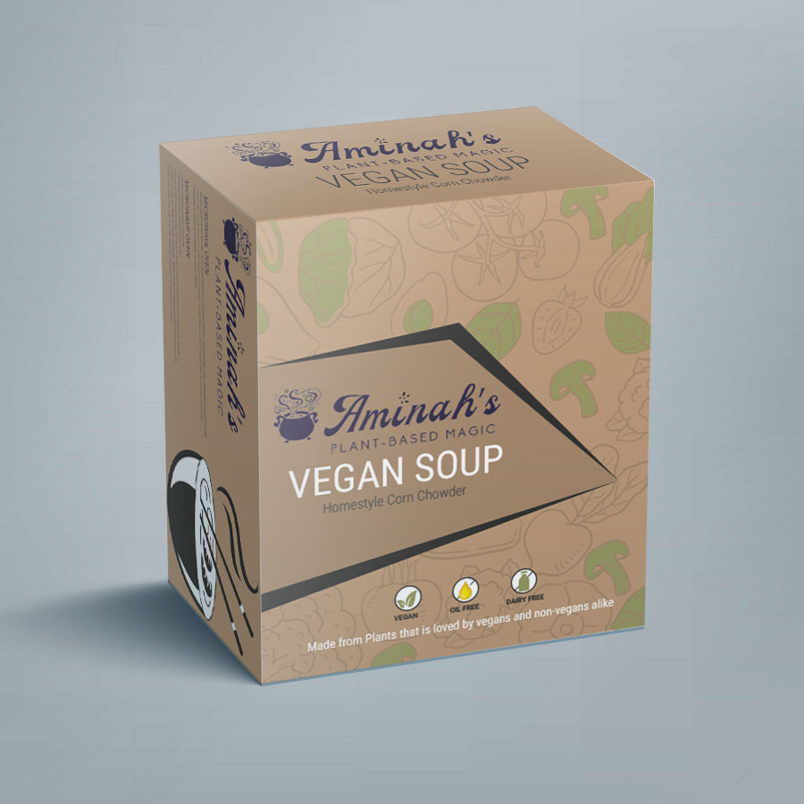 Packaging Design by Rupok 3 for Aminah's Foods | Design #26336670