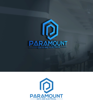 Diseño de Logo por romasa design555 para Paramount data and electrical  | Diseño: #26332760