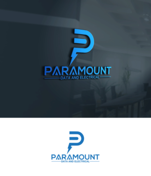 Diseño de Logo por romasa design555 para Paramount data and electrical  | Diseño: #26332762