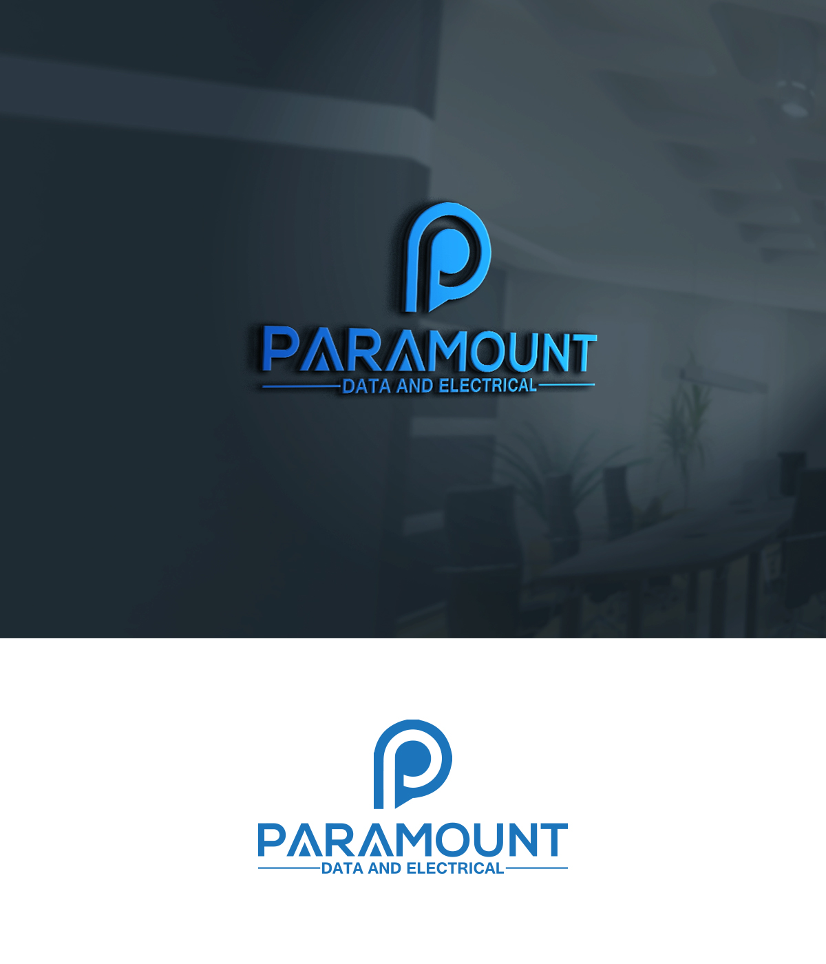 Logo Design by romasa design555 for Paramount data and electrical  | Design #26332763
